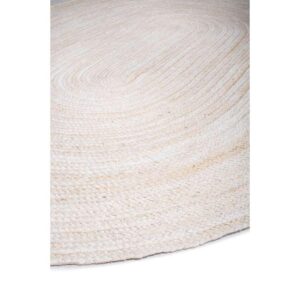 JUTE RUG BRD-74-BLEACH-OVAL