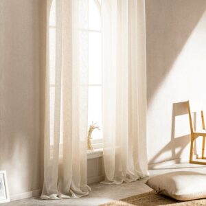 Κουρτινα Με Σιριτι Gofis Home Combe Λινή 502b/ 06
