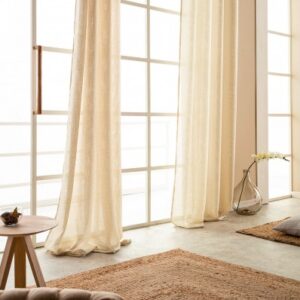 BEIGE CURTAIN  ΜΕ ΤΡΟΥΚΣ 865 IRIA