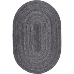 NAF NAF MARIVAN Charcoal-Grey OVAL